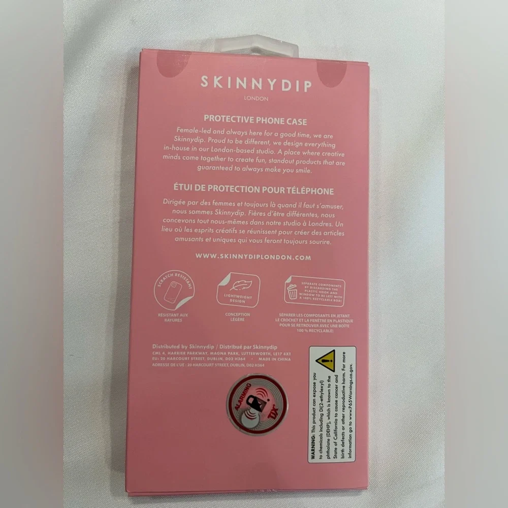 NIB Skinnydip London Swifties Collection Phone Case iPhone 13 Pro Max/14 Pro Max